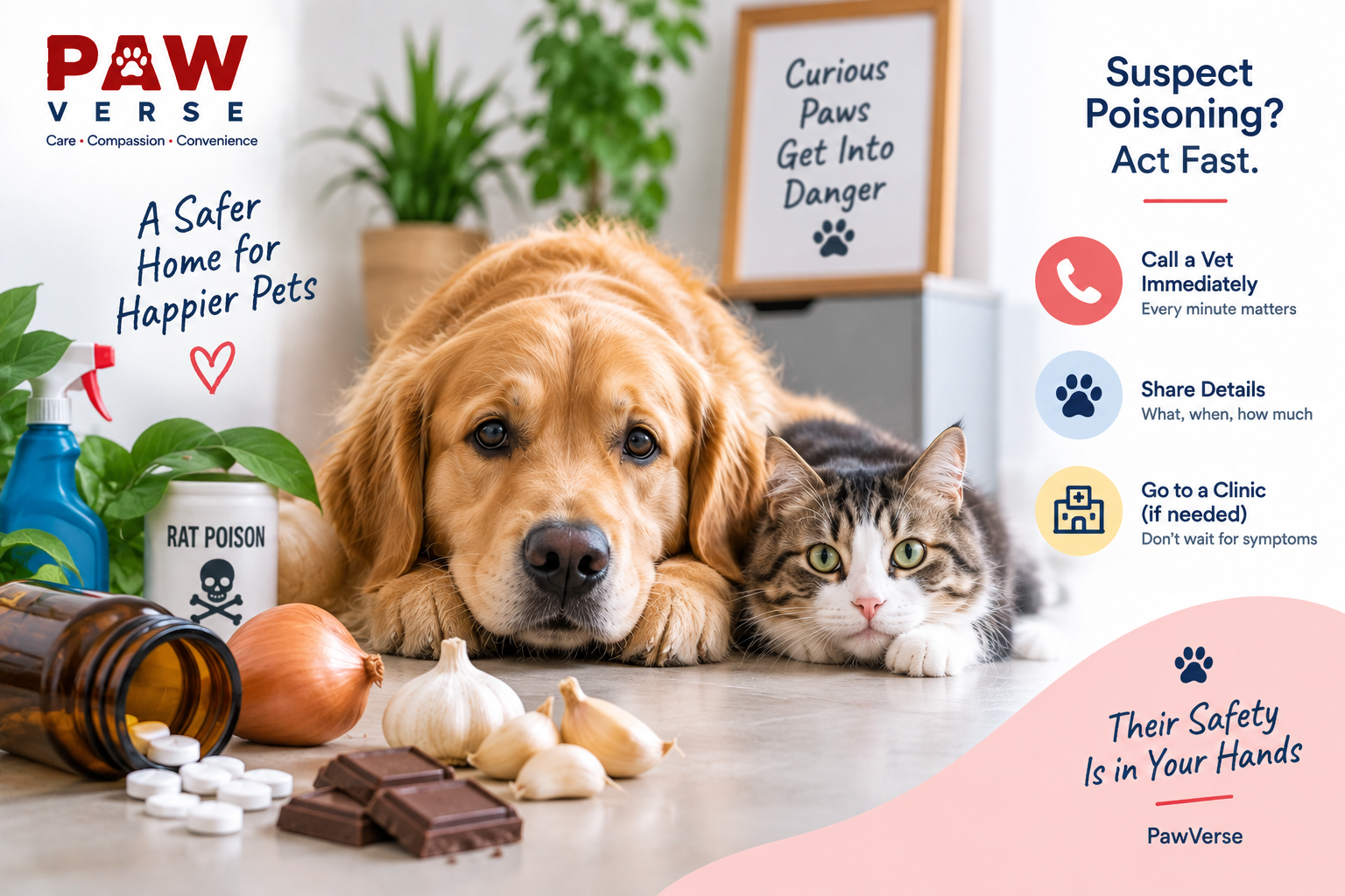 Pet Poisoning Emergency: What to Do and Common Toxins in India