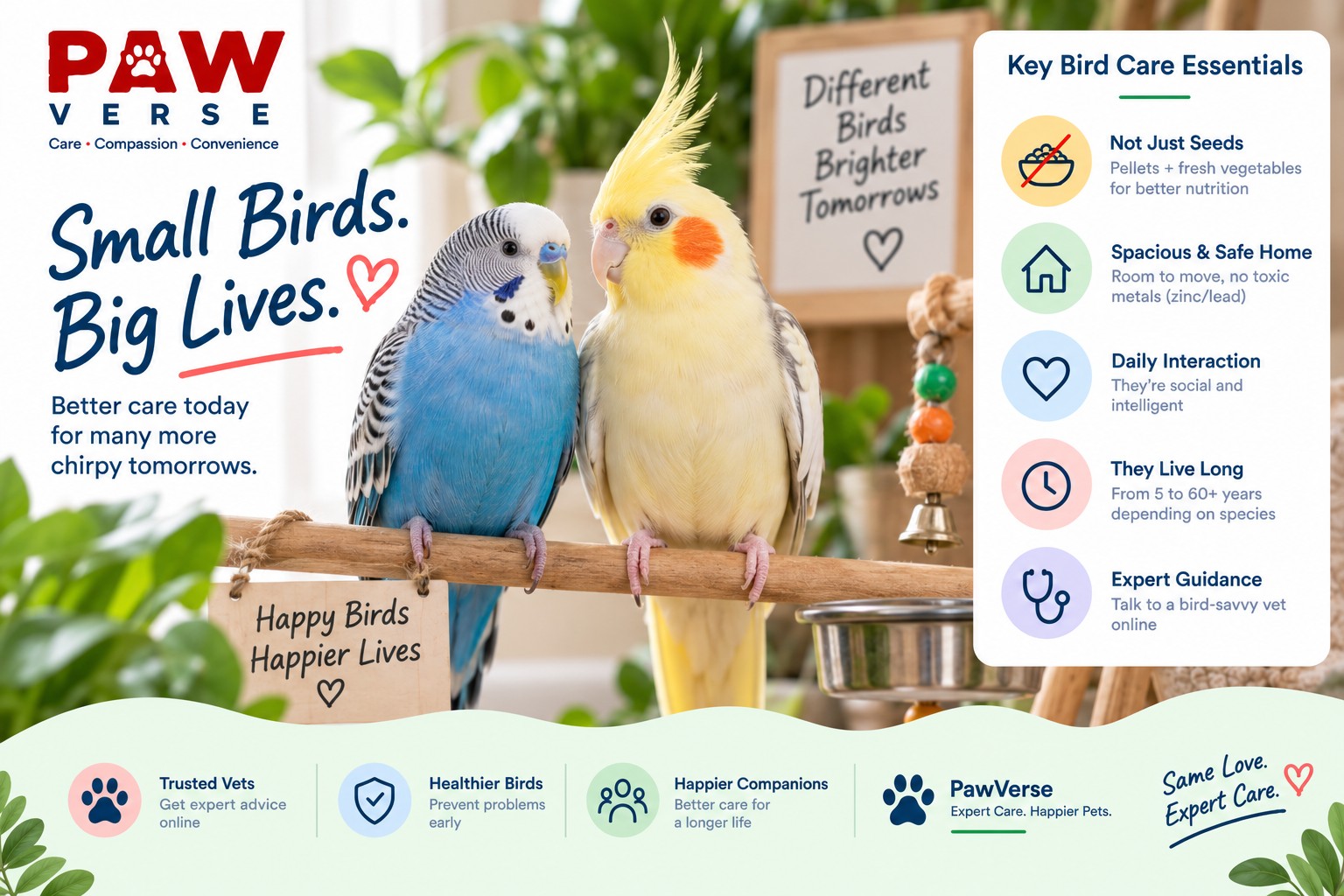 Your Pet Bird Might Outlive You: What New Owners in India Get Wrong