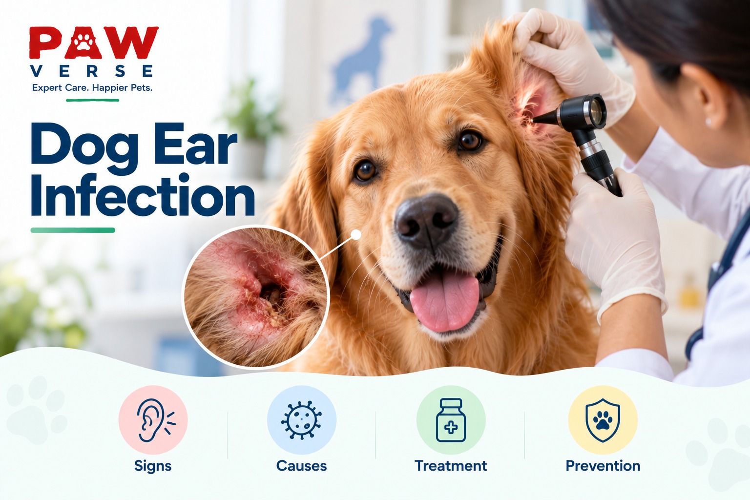 Dog Ear Infection: Signs, Causes, Treatment, and How to Stop It Coming Back