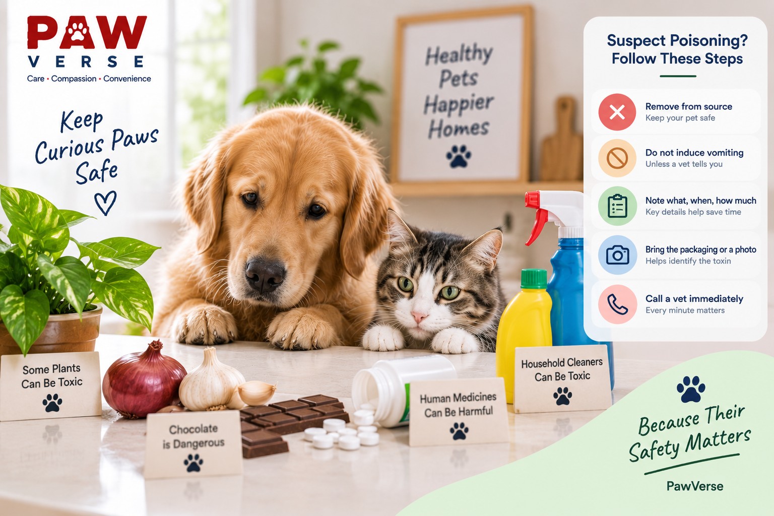 PawVerse Pet Poisoning Safety Guide